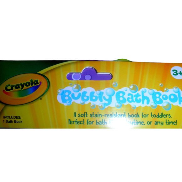 4 Crayola Bath Books (3+) & 4 Packages Grafix Bath Noodles (6+), All Different - Picture 3 of 3